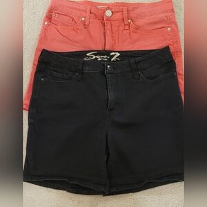 Seven7 Weekend Shorts - Bundle of 2, Size 10